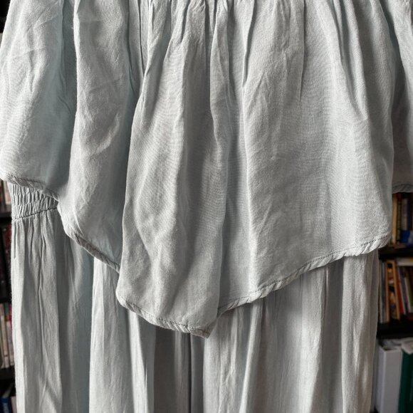 BOHO ME Flowy Ruffle Strapless Jumpsuit - XS - Picture 5 of 6